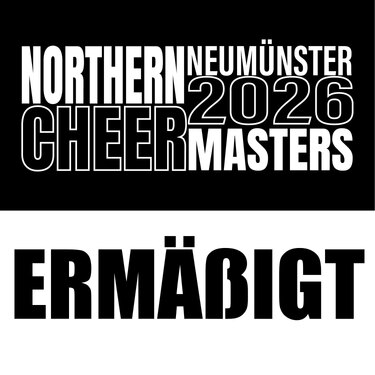 Ticket NorthernCheerMasters 2026 - erm&auml;&szlig;igt